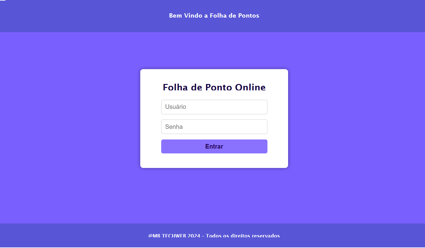 Vídeo Sistema de Pontos Online