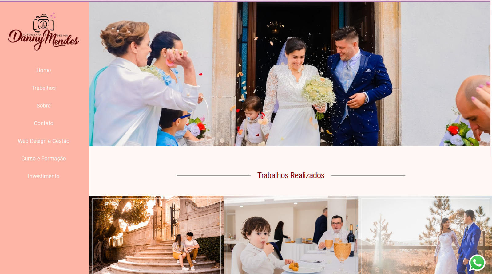 Vídeo de Site Portfólio